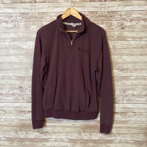 Victoria Secret Pink Quarter Zipper Jacket